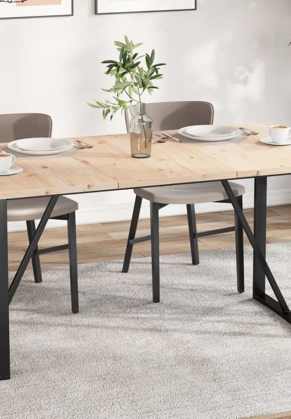 Brun VidaXL bord som passar perfekt till sommaren 2025!