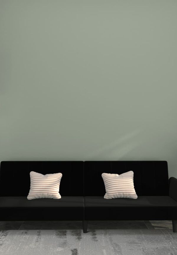 Vacker soffa i svart från vidaXL.