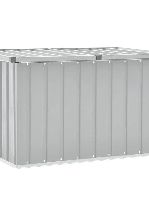 Moderiktig verktygslåda i grått från vidaXL.