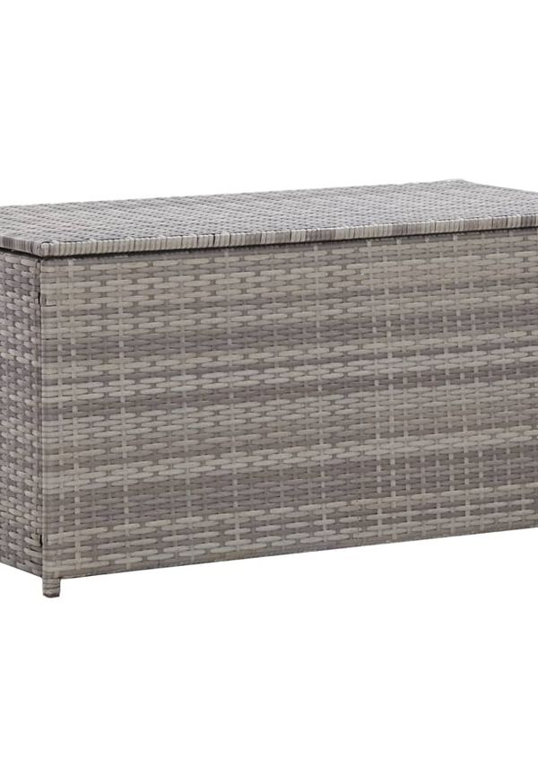 Riktigt fin förvaringslåda i grått från vidaXL.