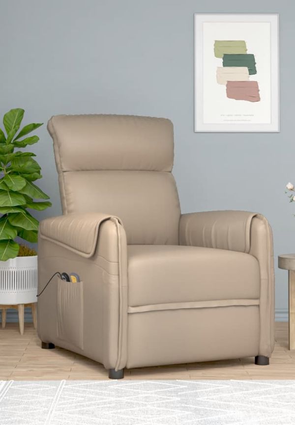 Jättesnygg brun fåtölj 2025 från vidaXL.