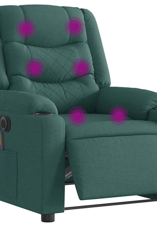 Smickrande grön fåtölj 2025 från vidaXL.