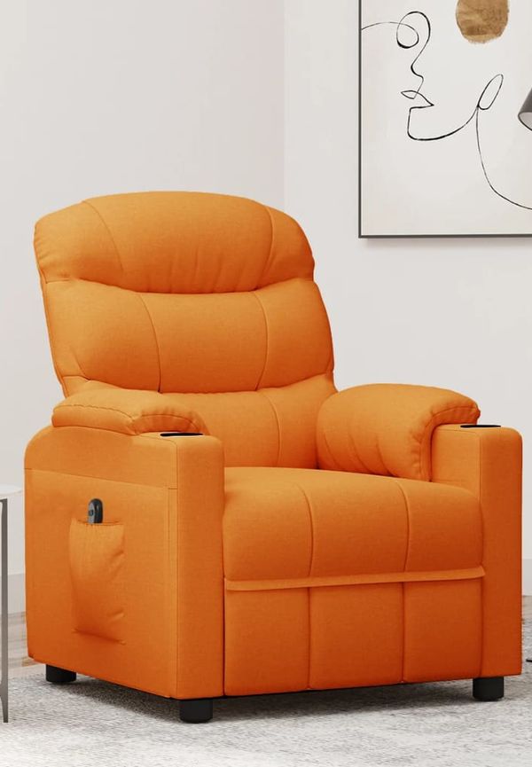 Smickrande fåtölj i gult från vidaXL.