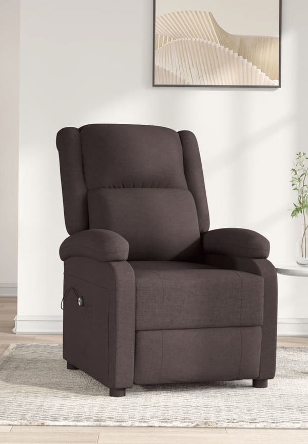 Brun vidaXL-reclinerfåtölj i vacker modell.