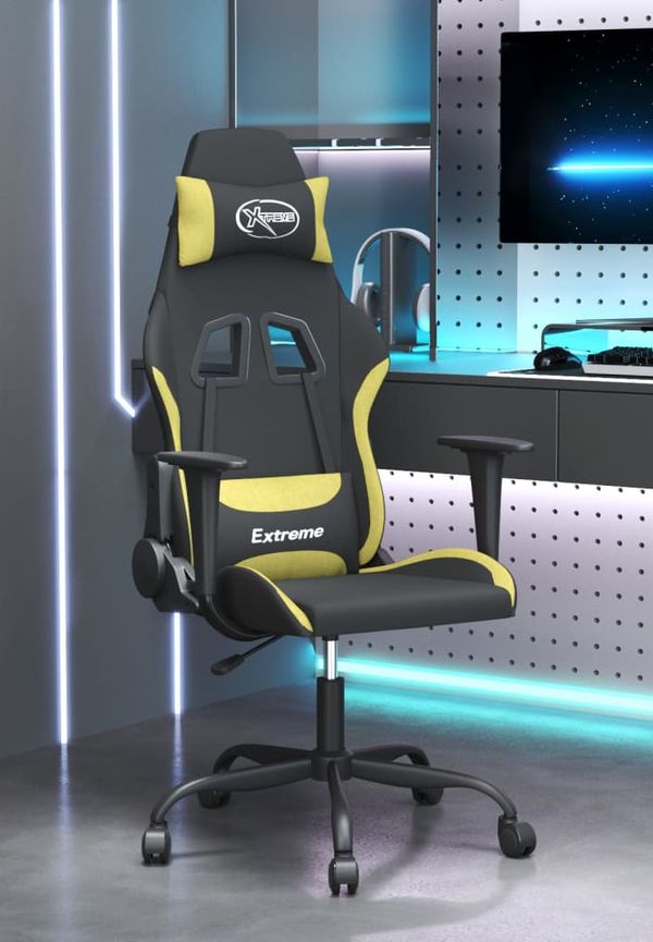 Söt svart spelstol 2025 från vidaXL.