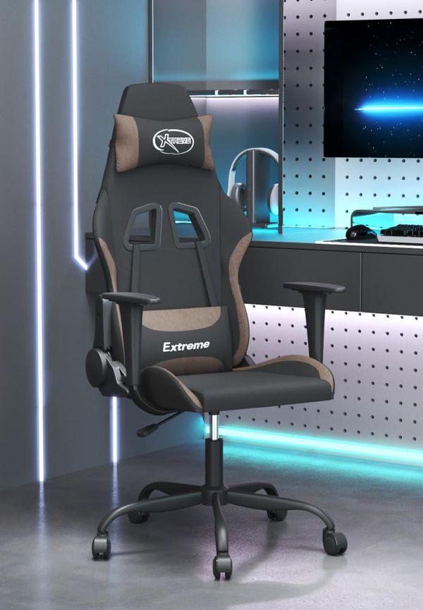 Riktigt snygg svart spelstol 2025 från vidaXL.