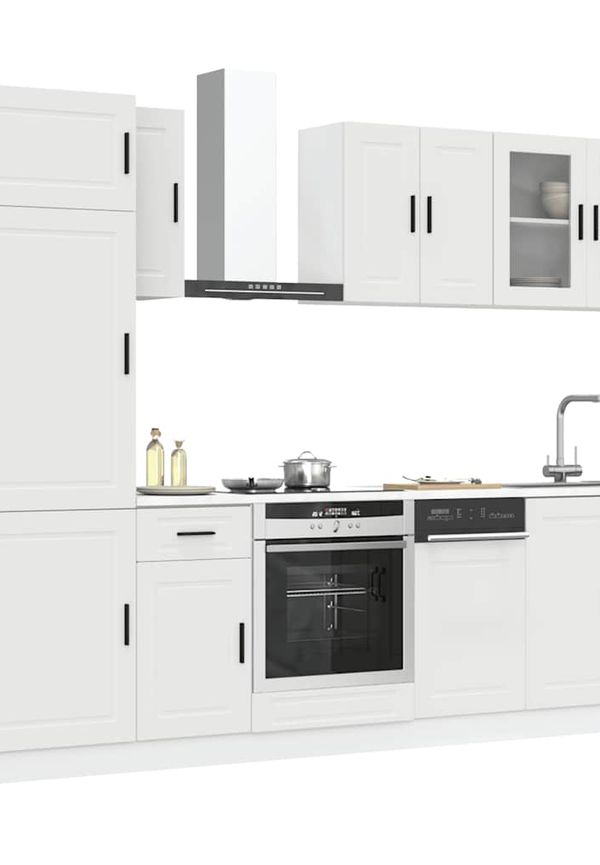 Superfin skåp i vitt från vidaXL.