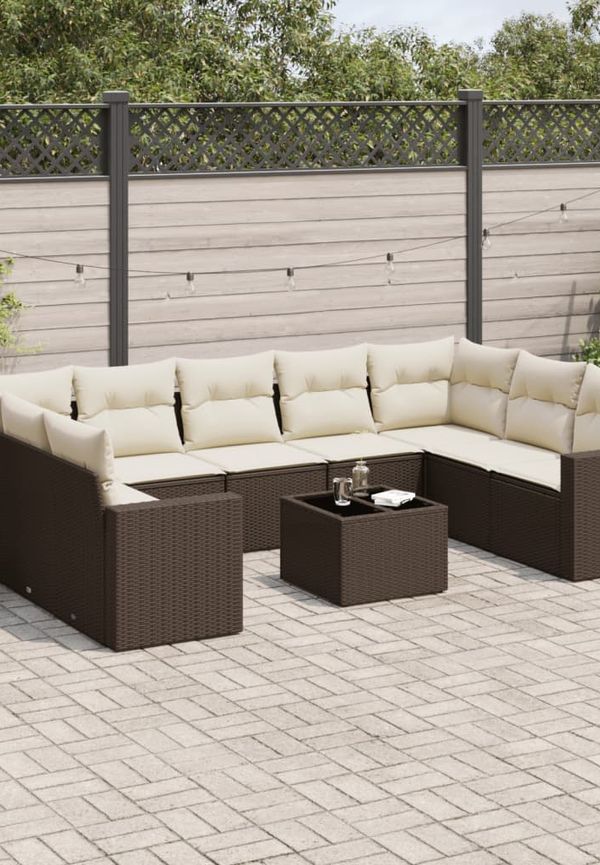 Brun loungegrupp som passar perfekt till sommaren 2025!