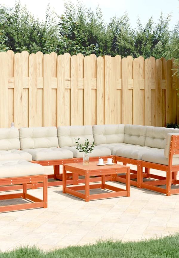 Skön brun loungegrupp 2025 från vidaXL.