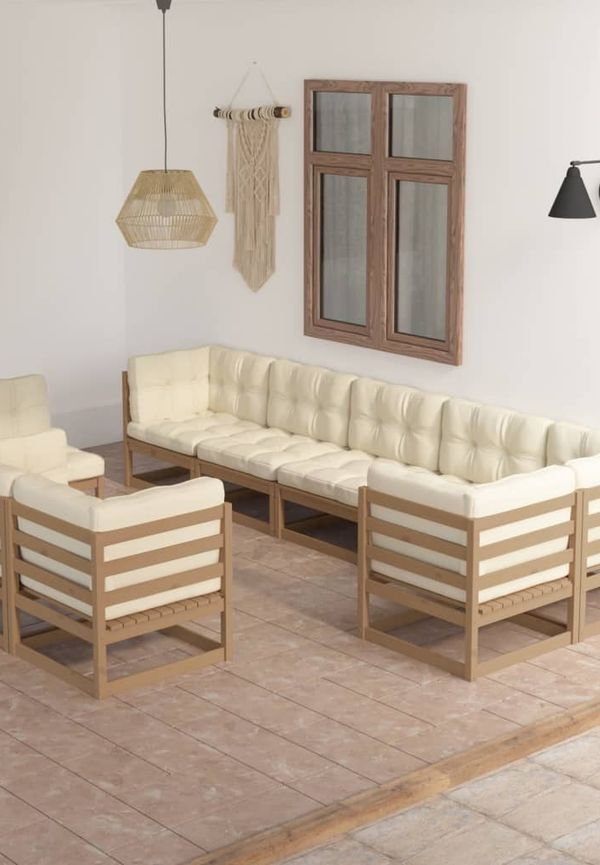 Otroligt snygg brun loungegrupp 2025 från vidaXL.