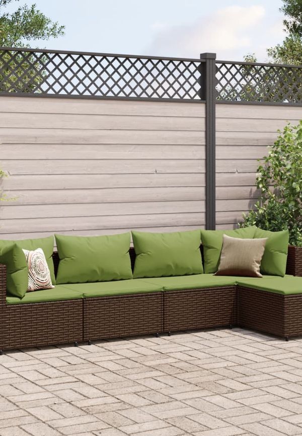 Brun loungegrupp som passar perfekt till sommaren 2025!