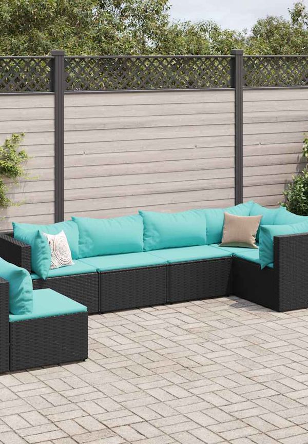 Superfin möbelgrupp i svart från vidaXL.