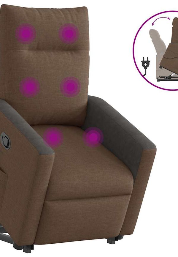 Söt brun fåtölj 2025 från vidaXL.