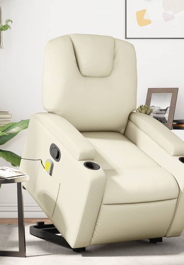 Jättesnygg bomullsfåtölj 2025 från vidaXL.