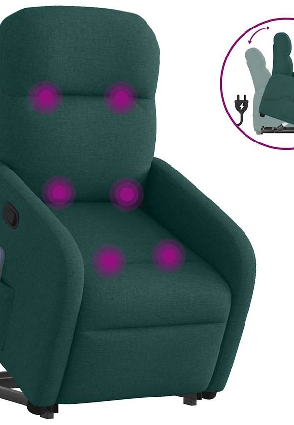 Söt grön fåtölj 2025 från vidaXL.