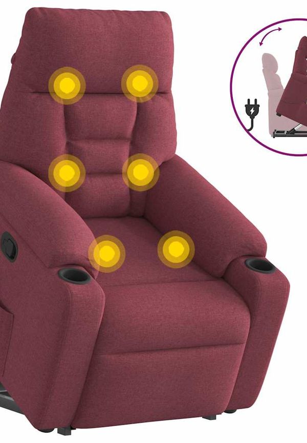 Modern massagefåtölj 2025 från vidaXL.