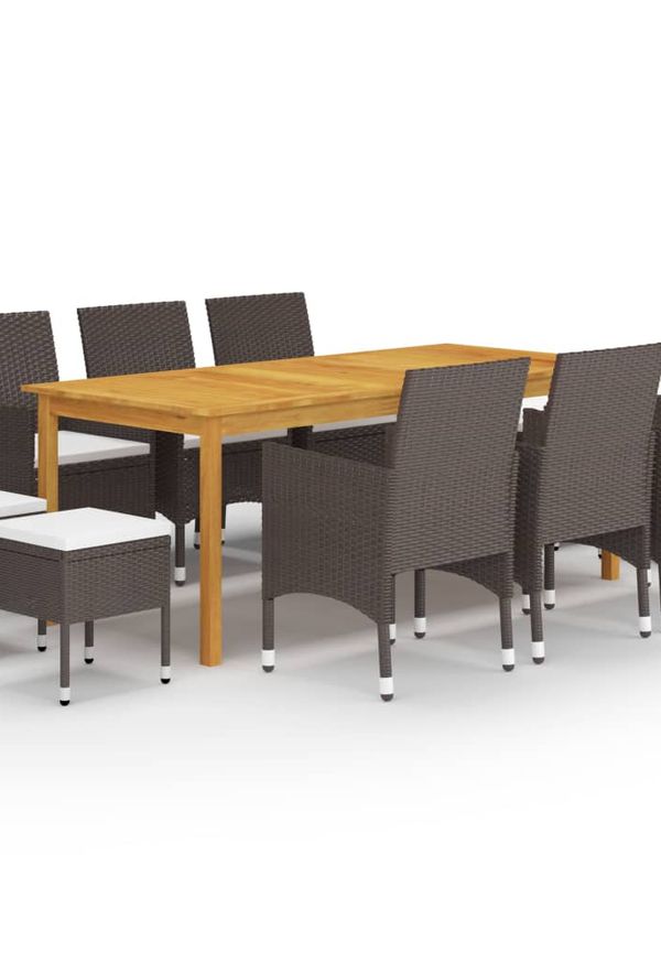 Mysig brun matstol 2025 från vidaXL.