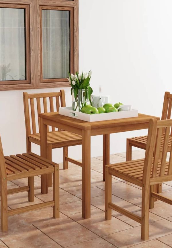 Stilren brun bord 2025 från vidaXL.