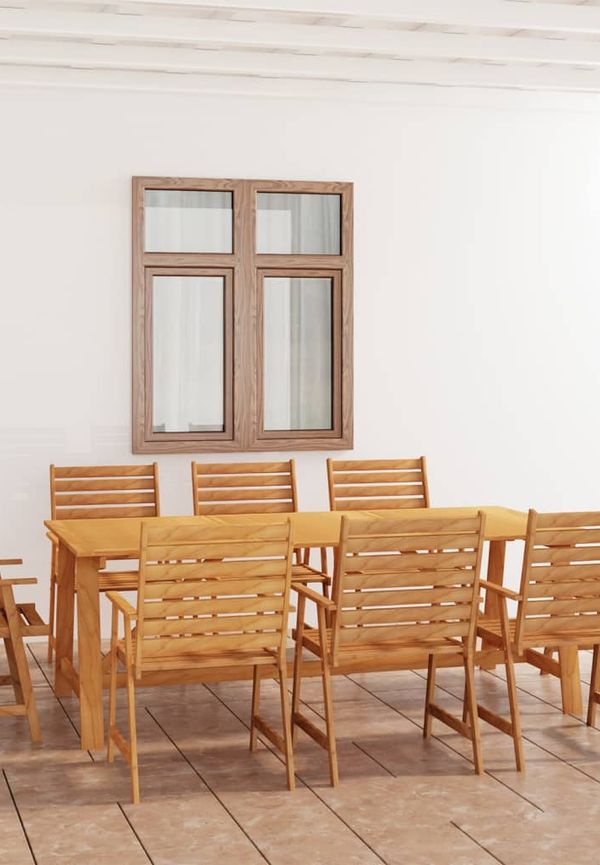 Brun VidaXL bord som passar perfekt till hösten 2025!