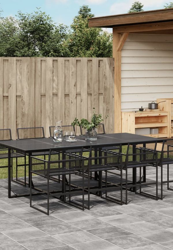 Moderiktig bord i svart från vidaXL.