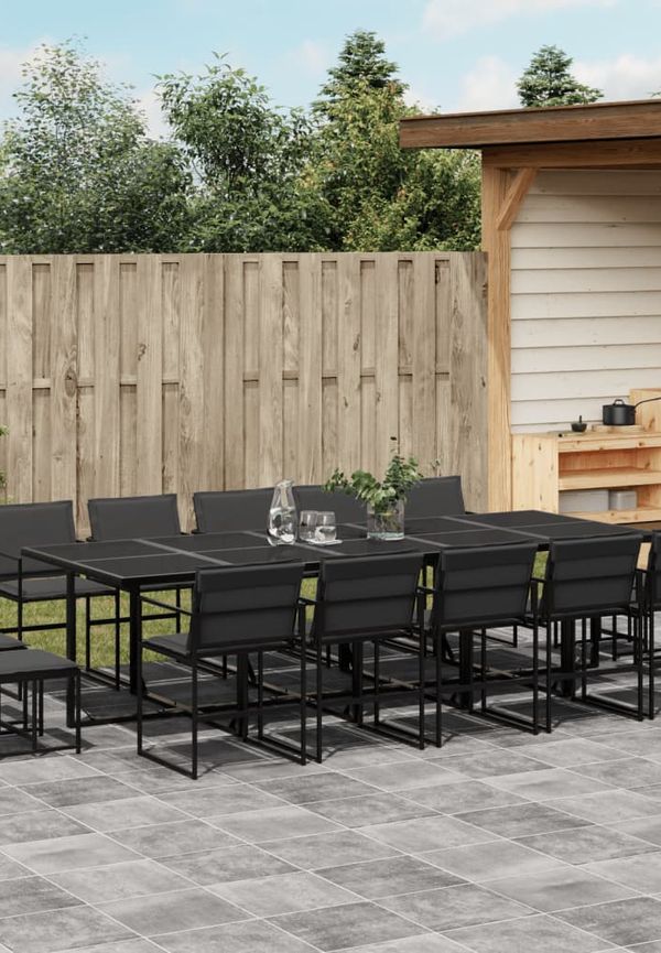 Svart vidaXL-bord i fin modell.