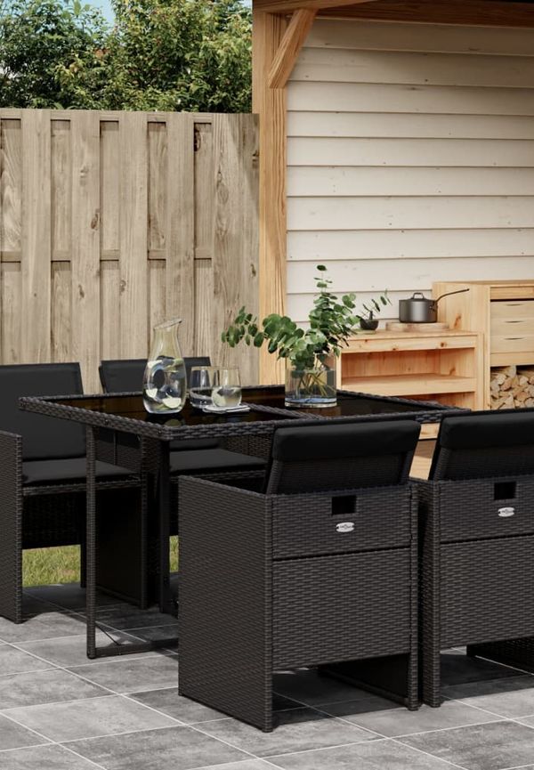 Svart VidaXL bord som passar perfekt till hösten 2025!