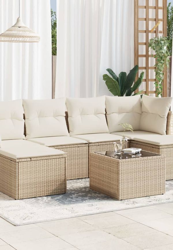 Klassisk beige soffgrupp 2025 från vidaXL.