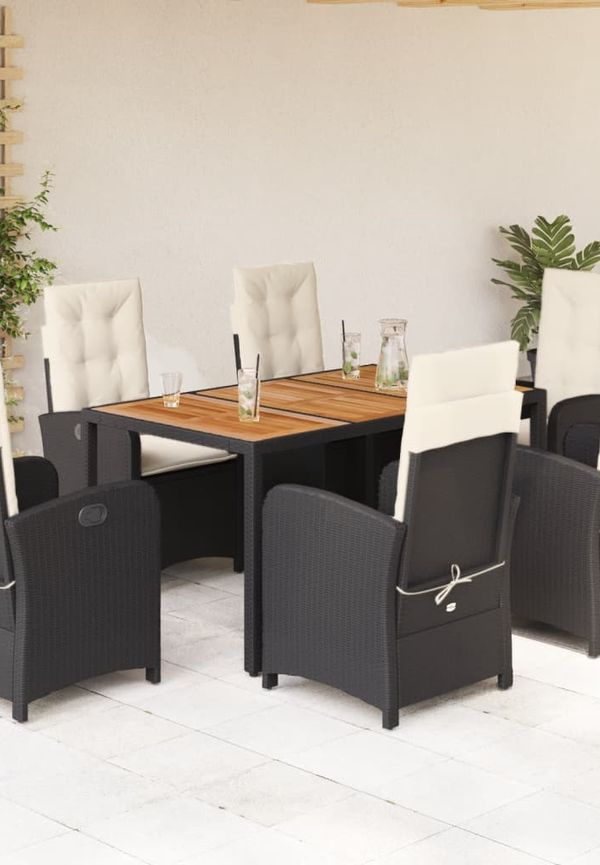 Jättefin svart möbel 2025 från vidaXL.