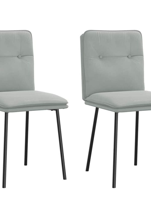 Superfin grå matstol 2025 från vidaXL.