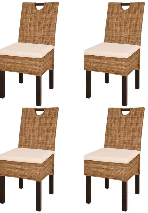 Brun matstol som passar perfekt till sommaren 2025!