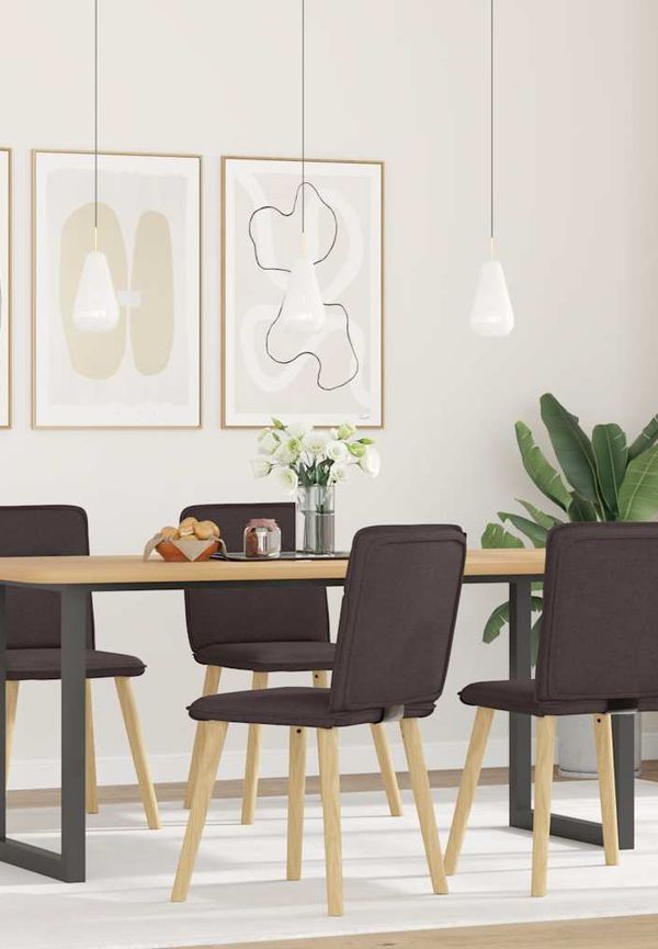 Fantastiskt fin köksstol i brunt från vidaXL.