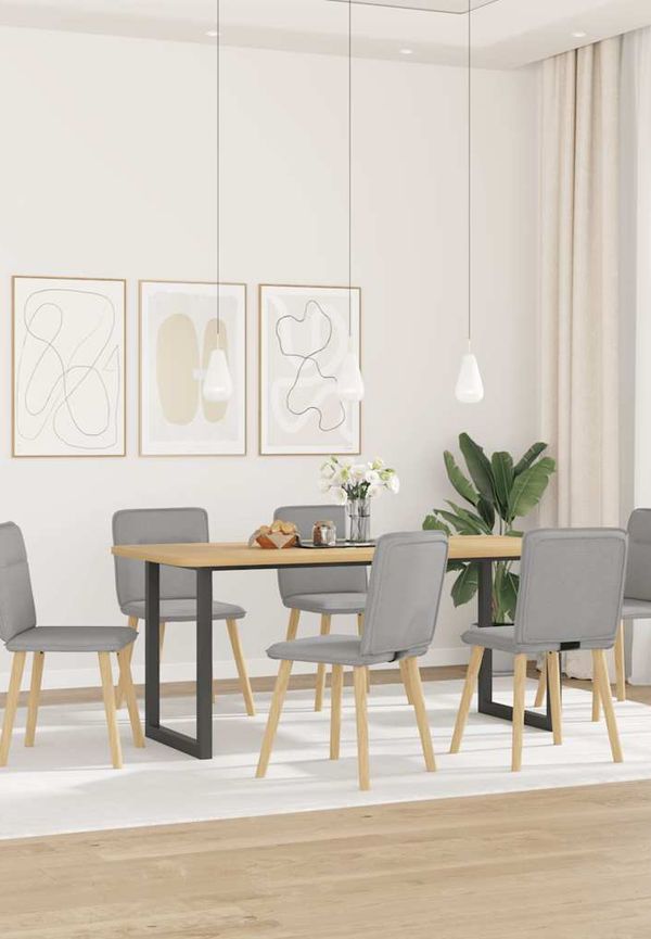 Riktigt trendig stol i grått från vidaXL.