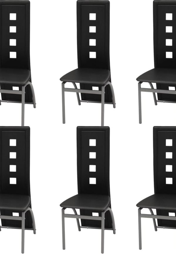 Svart VidaXL bomullsstol som passar perfekt till hösten 2025!