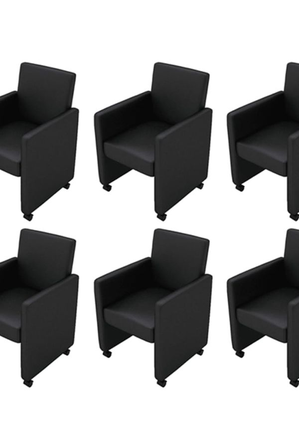 Fantastiskt snygg svart matstol 2025 från vidaXL.