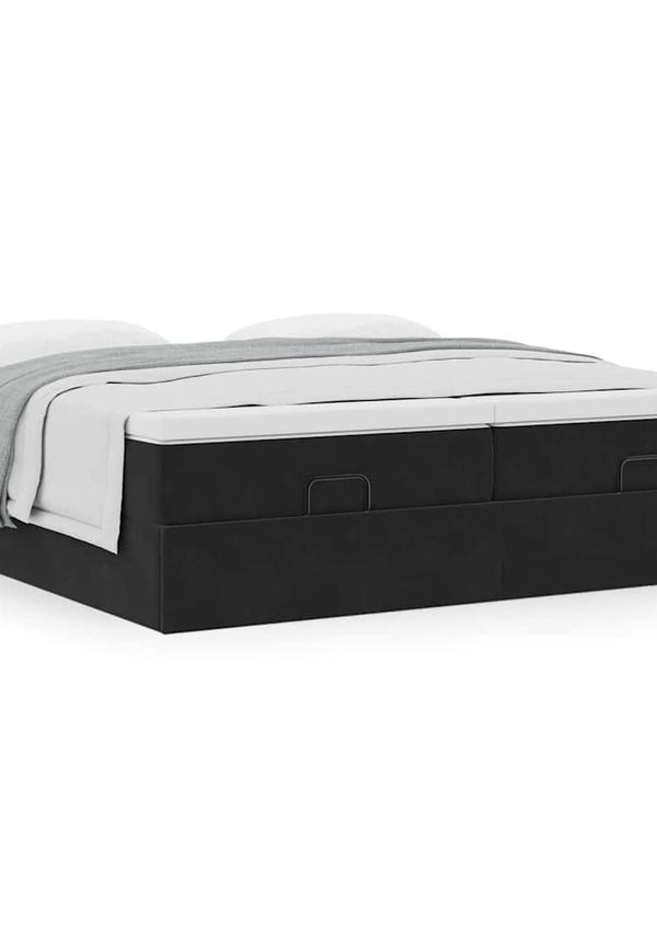 Fantastiskt fin svart enkelsäng 2025 från vidaXL.