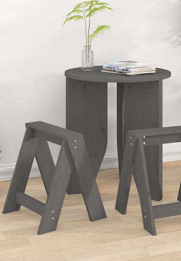 Grå VidaXL stol som passar perfekt till sommaren 2025!