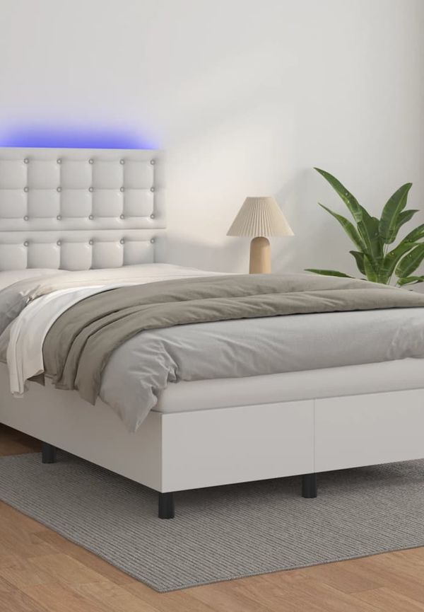 Vit VidaXL bomullssäng som passar perfekt till vintern 2024!