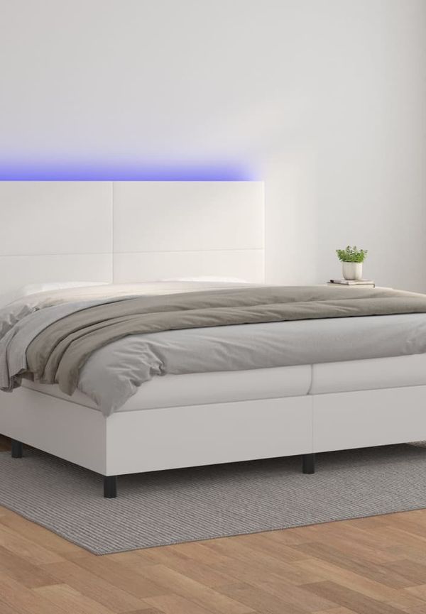 Vit VidaXL bomullssäng som passar perfekt till vintern 2024!