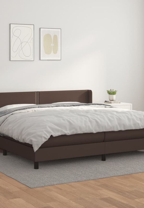 Stilren brun bomullssäng 2025 från vidaXL.