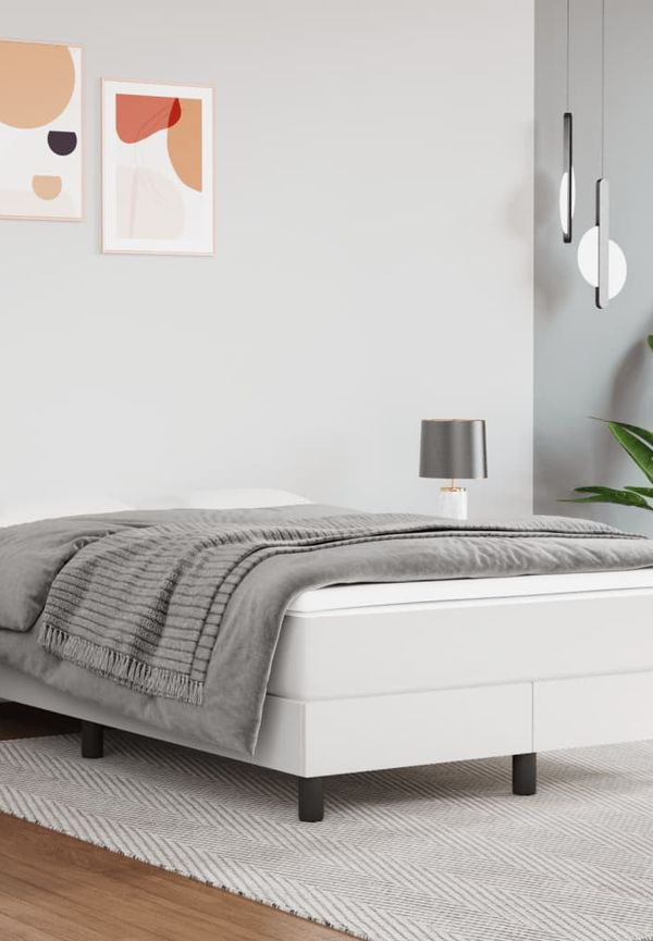 Vit VidaXL bomullssäng som passar perfekt till vintern 2024!