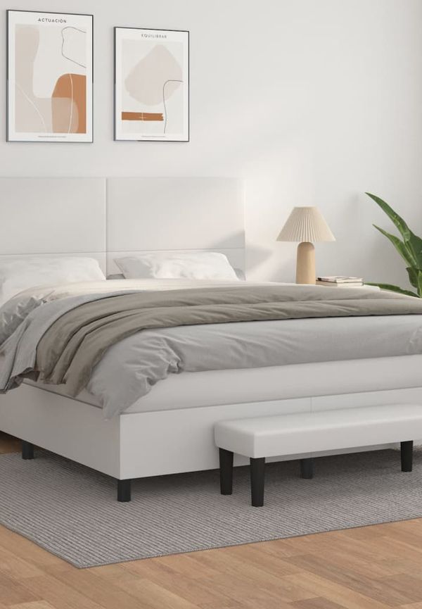 Söt vit bomullssäng 2025 från vidaXL.