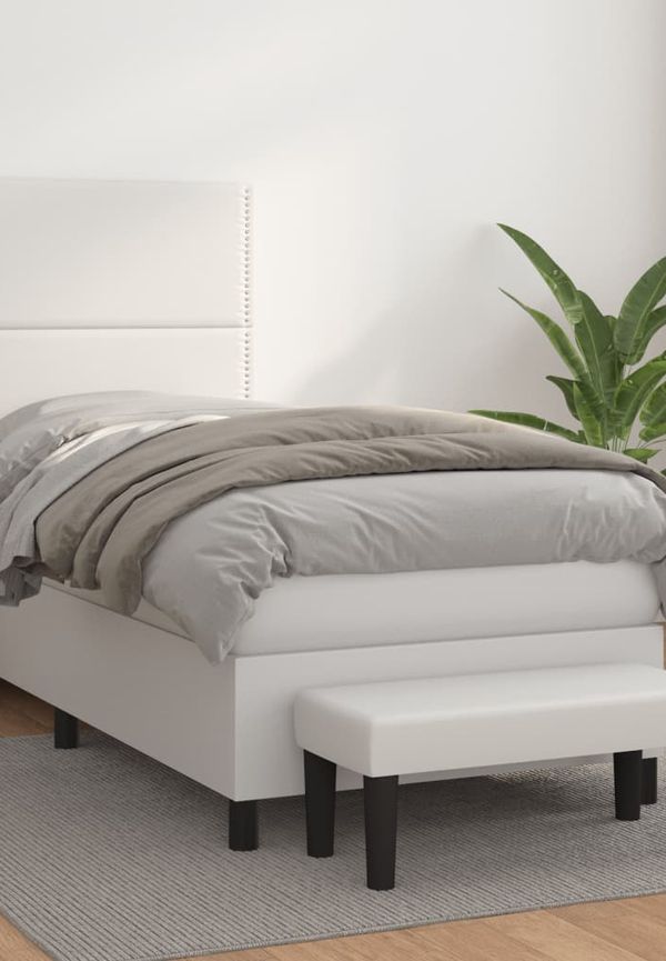 Vit vidaXL-bomullssäng i ikonisk modell.