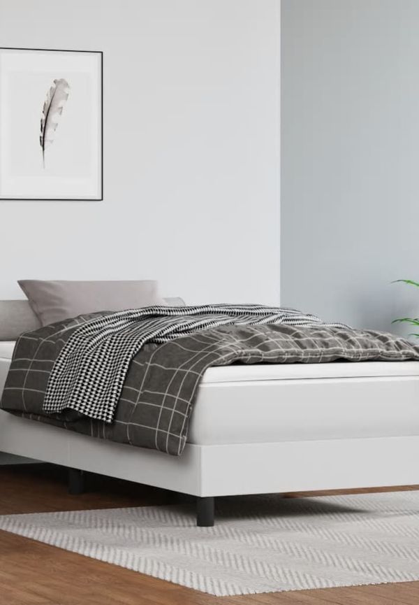 Moderiktig vit säng 2025 från vidaXL.