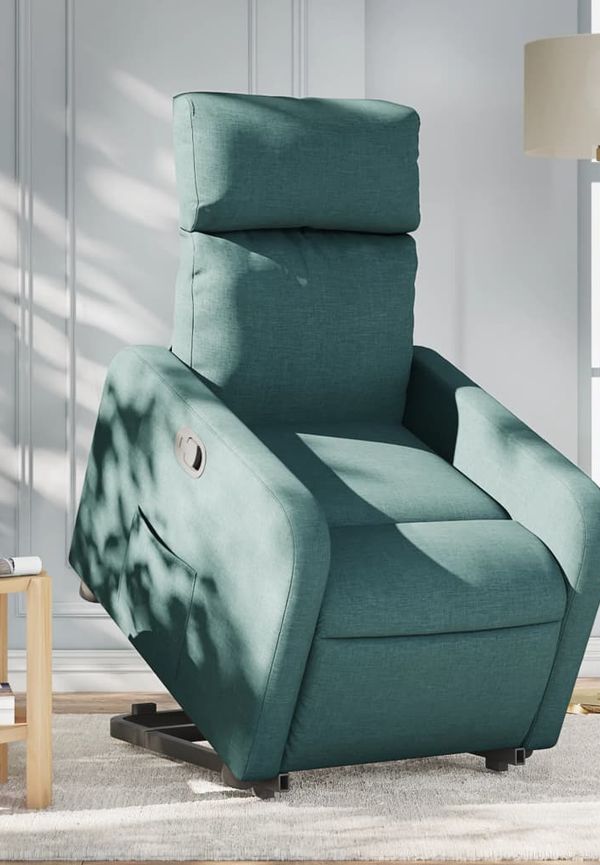 Grön vidaXL-reclinerfåtölj i fin modell.