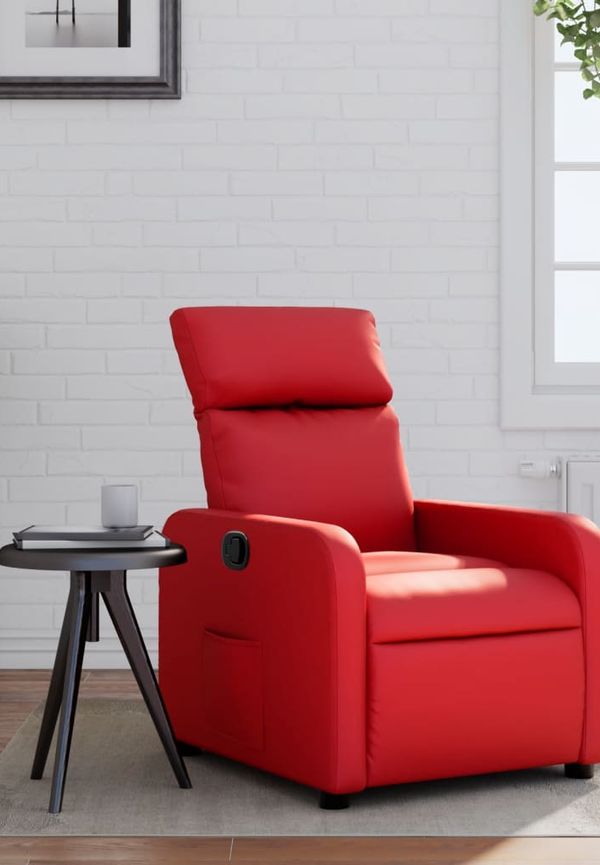 Fin röd fåtölj 2025 från vidaXL.