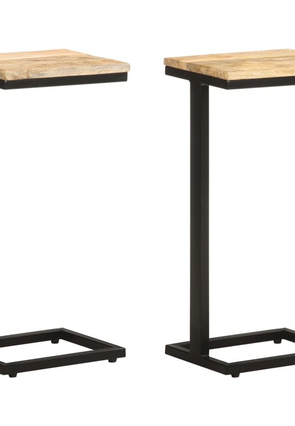 Supersnygg vidaxl bord i brun färg gjord i järn.