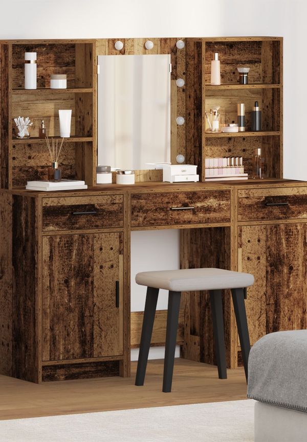 Otroligt snygg sminkbord 2025 från vidaXL.