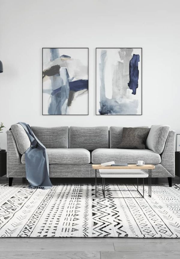 Otroligt snygg avlastningsbord i svart färg gjord i järn.