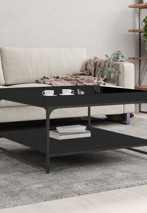 Otroligt fin vidaxl bord i svart färg gjord i järn.