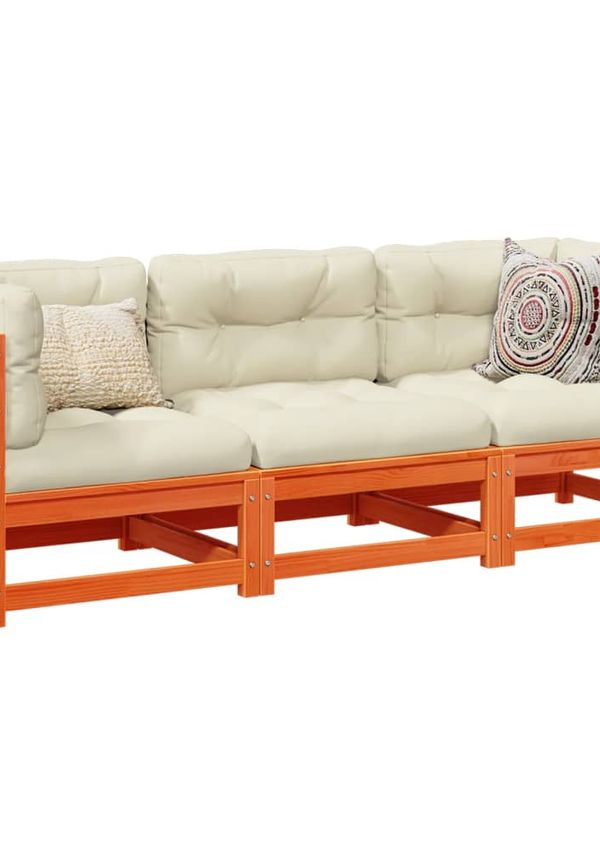 Ikonisk soffgrupp i brunt från vidaXL.